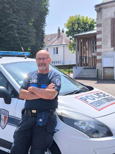 Photo du policier municipal Philippe Mesnard