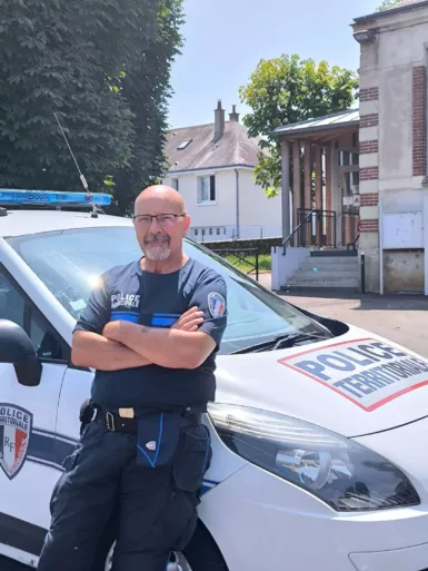Photo du policier municipal Philippe Mesnard
