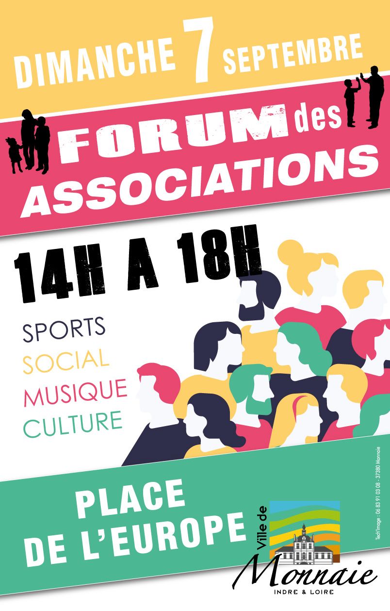 Affiche Forum des associations 2025