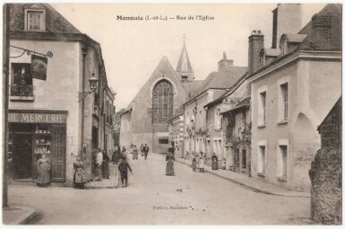 carte postale Monnaie - ancienne mairie de la révolution à l'empire