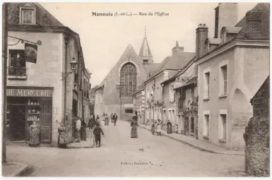 carte postale Monnaie - ancienne mairie de la révolution à l'empire