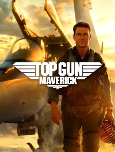 Affiche de cinéma pour Top Gun Maverick